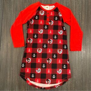 Buc-ee's Holiday Girls Size Small Nightgown